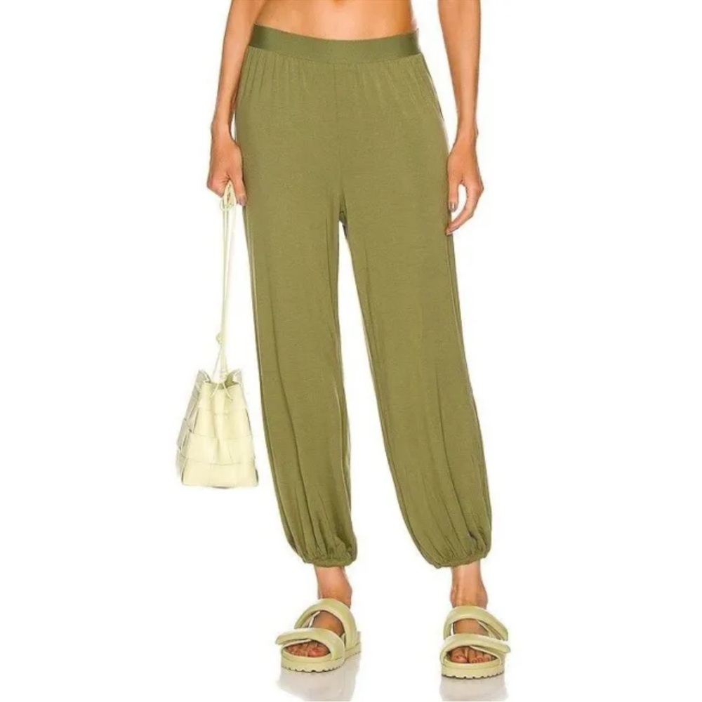 Le Ore Como Modal pant in Olive XS